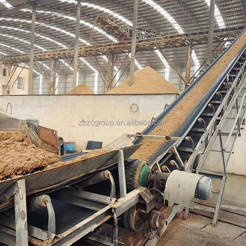 Băng tải điện khai thác than sỏi cát đá chịu lực cao rộng 2000mm đang được bán