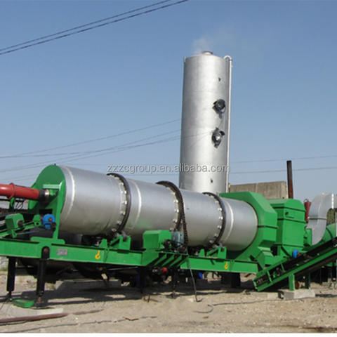 Dự án xây dựng đường nhỏ 20t/h Máy trộn nhựa đường bitum liên tục nóng