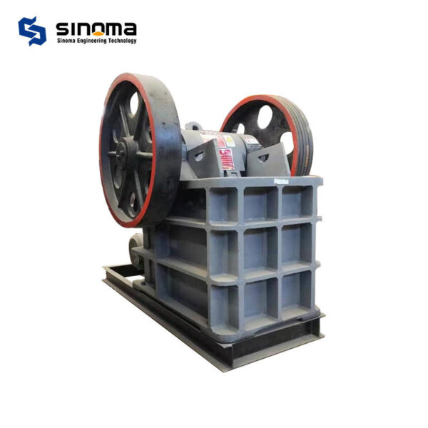 Máy nghiền hàm 250-400mm cho đá với động cơ diesel để bán