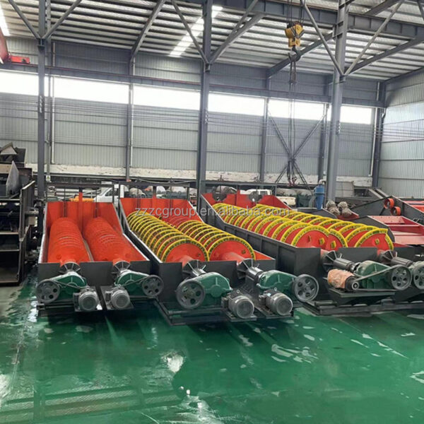 Máy giặt trục vít đôi 2XL-1115 Máy giặt và rửa cát xoắn ốc cho khai thác than
