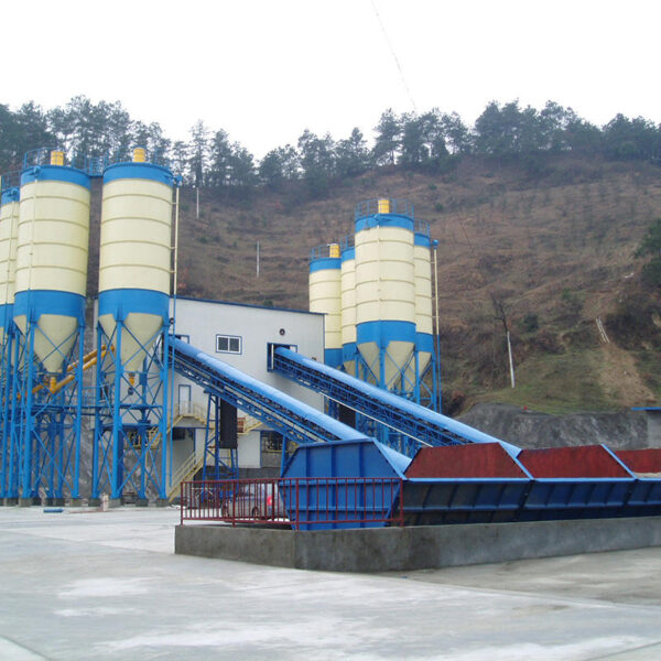 Máy trộn bê tông tự đổ công nghiệp giá hợp lý 60m3/h
