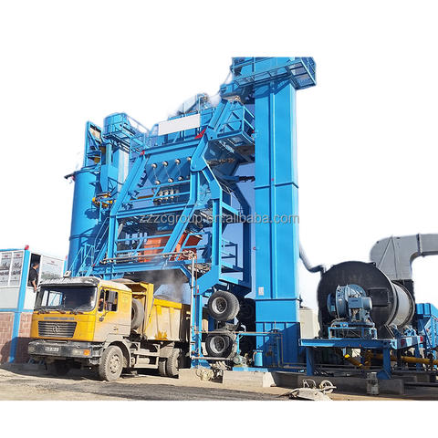 Nhà máy trộn nhựa đường di động nóng lạnh 80t/h nhà máy trộn nhựa đường dạng thùng trộn nhựa đường di động