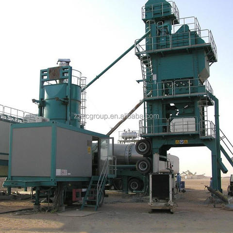 Nhà máy trộn nhựa đường di động nóng lạnh tự động Giá nhà máy trộn nhựa đường sản xuất tại Trung Quốc