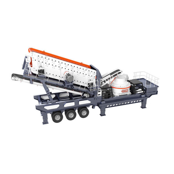 Dự án máy nghiền đá di động tự động Máy nghiền đá tổng hợp/mỏ đá/đá vôi VSI