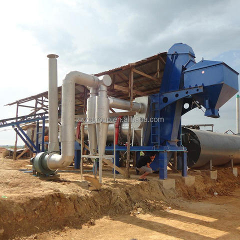 Nhà cung cấp Trung Quốc Nhà máy nhựa đường dạng thùng 40TPH Nhà máy trộn nhựa đường nóng Máy trộn mẻ