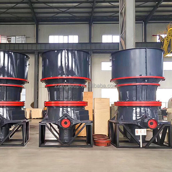 Nhà cung cấp nhà máy Trung Quốc Công suất lớn 300-1000 tấn/giờ Bảng giá máy nghiền hình nón xi lanh đơn