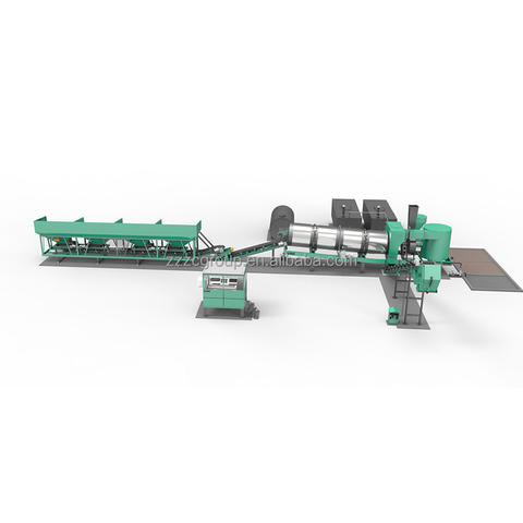 Nhà máy trộn nhựa đường loại Drum Mix DHB20 DHB40 DHB60 DHB80 DHB100 cho thi công đường nhựa