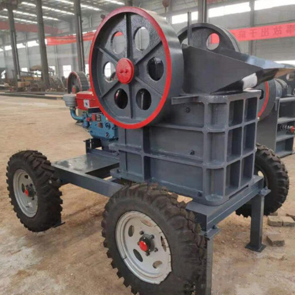 Máy nghiền hàm di động quặng vàng đá nhỏ động cơ diesel giá máy nghiền hàm di động