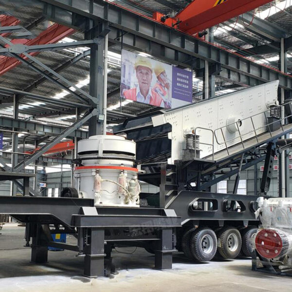 Máy nghiền di động bền bỉ Máy nghiền di động đá vôi bê tông đá granit