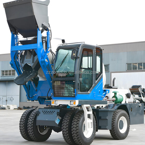 Xe trộn bê tông tự nạp 2m3 nhỏ gọn, bán chạy nhất