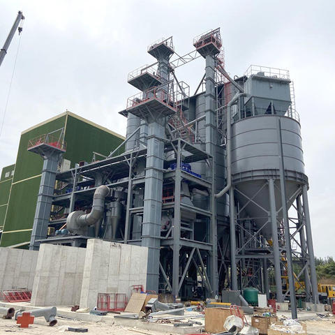 Nhà cung cấp nhà máy Dây chuyền sản xuất vữa khô Dây chuyền trộn vữa khô để chế biến vữa