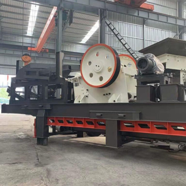 Nhà cung cấp nhà máy PE900x1200 Loại bánh xe di động Thiết bị nghiền đá vàng chính Máy nghiền hàm