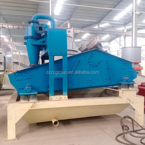 Thiết bị thu gom cát mịn Máy tái chế cát để thu hồi bùn thô trong nhà máy chế biến than