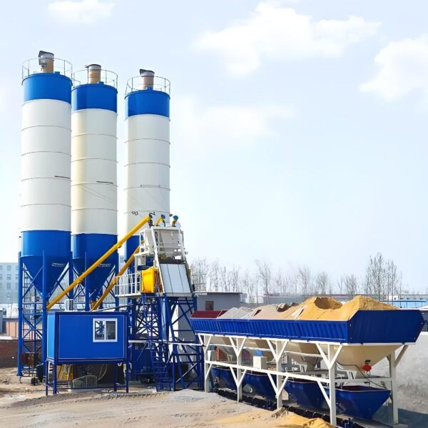 HZS 25 đến 240m3/h Nhà máy bê tông Dây chuyền sản xuất bê tông trộn sẵn