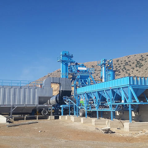 Nhà máy trộn nhựa đường Ylb700 hiệu suất cao Nhà máy trộn nhựa đường nóng Nhà máy trộn nhựa đường