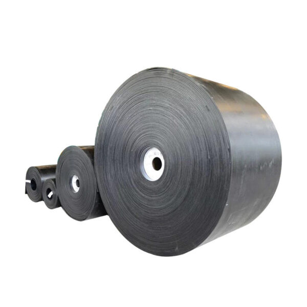 Dây đai đen chất lượng cao cho máy băng tải Nhà cung cấp băng tải cao su Nhà sản xuất tại Trung Quốc
