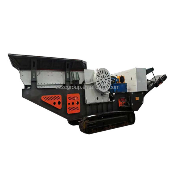 Thiết bị khai thác chất lượng cao Máy nghiền đá di động loại bánh xích Giá trạm nghiền đá bê tông