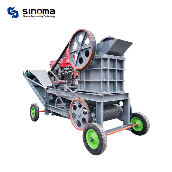Máy nghiền đá cầm tay động cơ diesel bán chạy Máy nghiền đá cầm tay cho đá