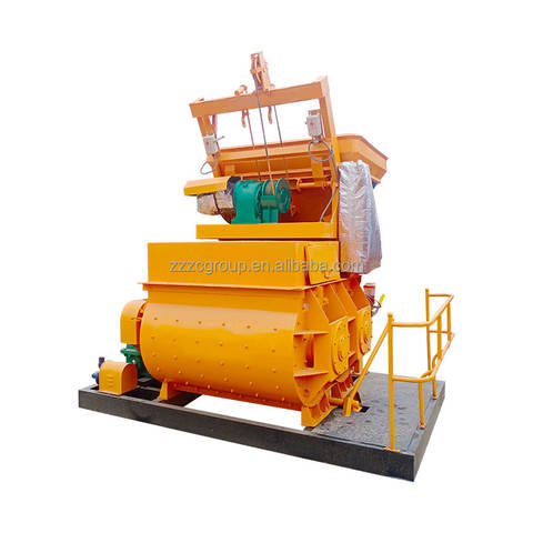 JS1500 JS2000 JS3000 JS4000 Giá thấp Máy trộn bê tông Máy trộn bê tông xi măng trục đôi