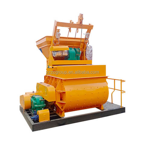 Giá máy trộn bê tông JS500 JS750 JS1000 JS500 JS1500 JS2000 JS3000 Máy trộn bê tông trục đôi để bán