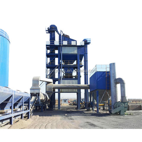 Nhà máy trộn nhựa đường nóng Lb1200 Máy trộn nhựa đường Giá nhà máy trộn nhựa đường