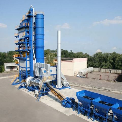 Nhà máy trộn bê tông nhựa Lb1500 để bán
