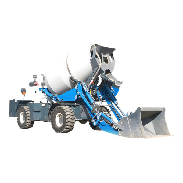 Thiết kế mới Xe trộn bê tông tự nạp 3,5m3 Xe trộn bê tông di động từ Trung Quốc