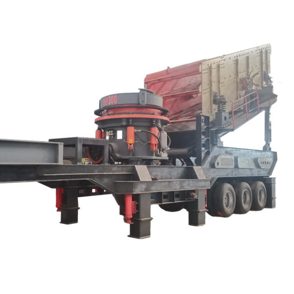 Máy nghiền đá hình nón di động chuyên nghiệp PSGB1300 Máy nghiền hình nón di động loại bánh xe