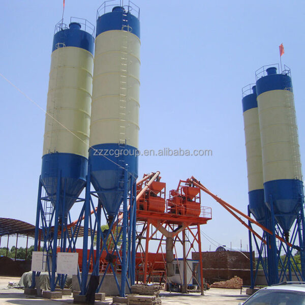 SINOMA Giá bán nhà máy bê tông tự động HZS120 Nhà máy trộn và trộn bê tông