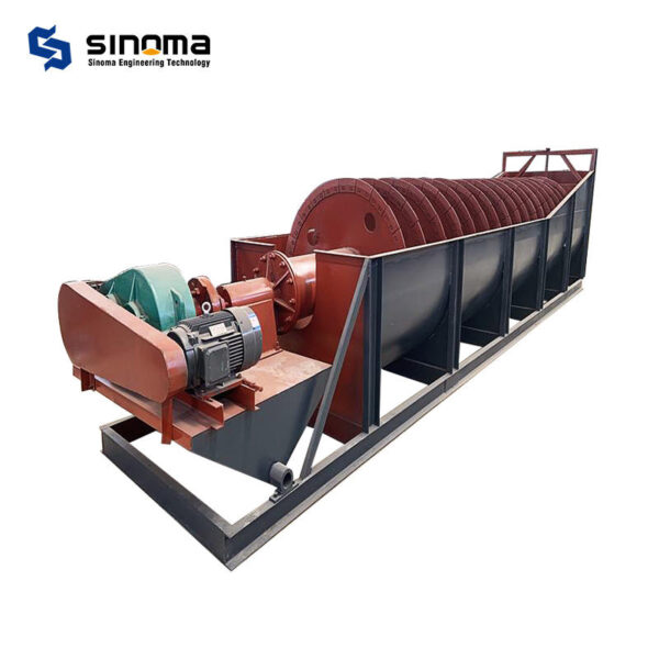 Máy rửa cát trục vít SINOMA 175 T/h Máy rửa cát xoắn ốc từ Nhà máy rửa cát Trung Quốc Sản xuất