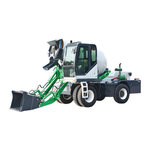 Xe trộn bê tông tự nạp SINOMA Small Mini 1 mét khối di động 4X4 Xe trộn bê tông