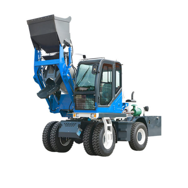 Máy trộn bê tông tự nạp 1.5m3 nhỏ gọn