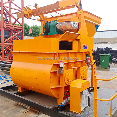 Giá bán máy trộn bê tông trục đôi 500L 750L 1000L nhỏ