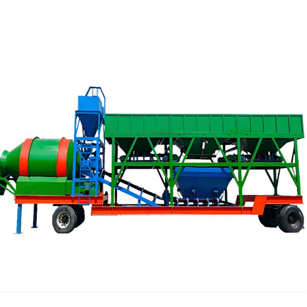 Nhà máy trộn bê tông di động chất lượng hàng đầu 50m3/h 60m3/h