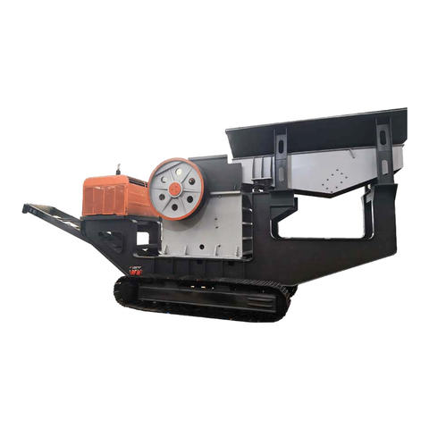 Nhà máy nghiền xích chất lượng hàng đầu Nhà máy nghiền di động bê tông/xây dựng chất thải