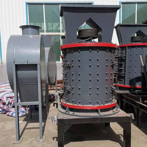 Máy nghiền trục đứng Thiết bị sản xuất cát Búa nghiền mịn