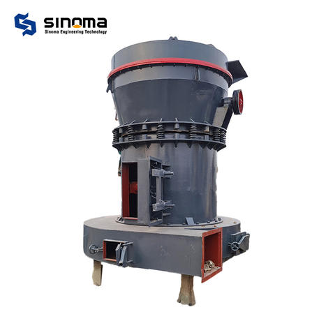 YGM65 Công suất nhỏ 0,25-1 Tph Đá vôi Canxi Cacbonat Xi măng Bột Nhà máy nghiền trục đứng Raymond
