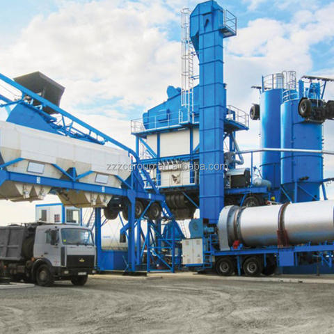Máy trộn bitum di động YLB700 Nhà máy trộn nhựa đường